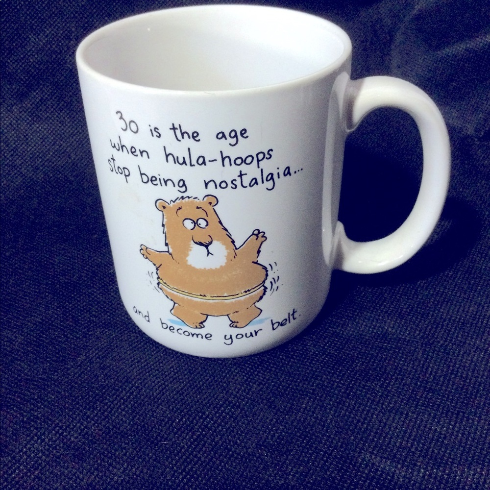 COFFEE CUP by HALLMARK SHOEBOX GREETINGS 4” TALL